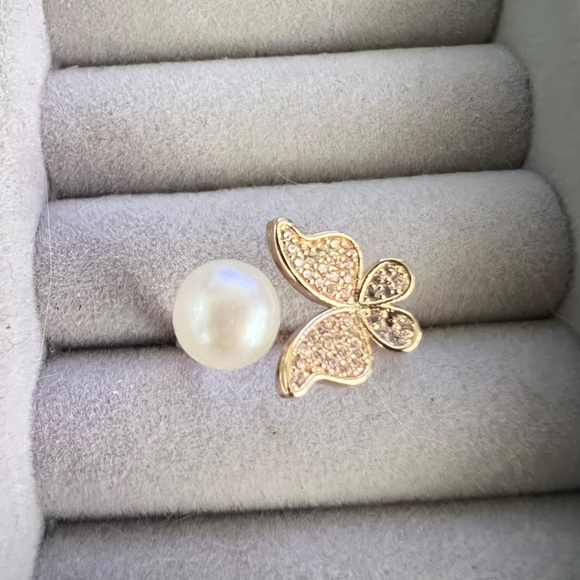 real pearl ring - Picture 3 of 3